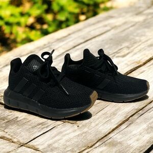 adidas Kids Black and Brown Sneakers